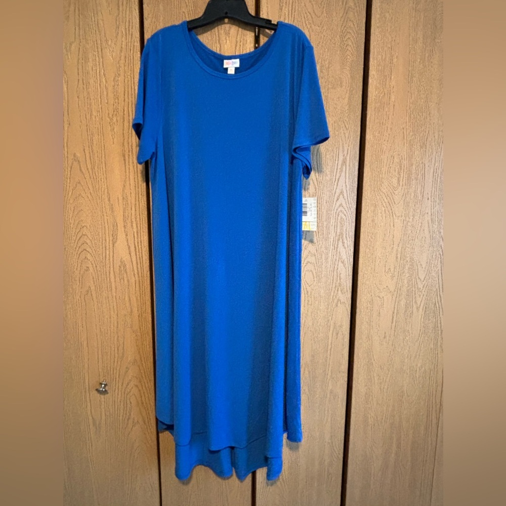 Brilliant Blue LuLaRoeCarly Dress